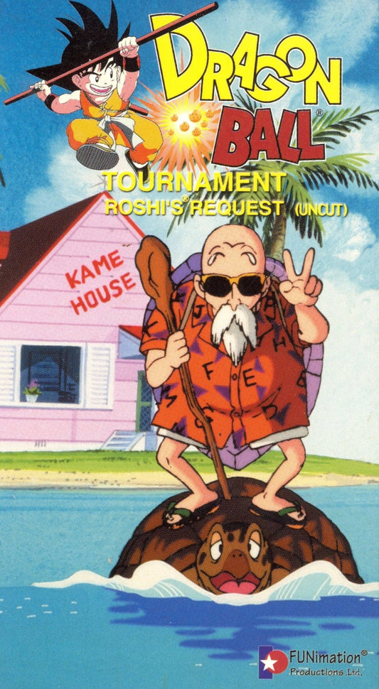 Dragon Ball: Tournament - Roshi's Request (Uncut) - VHS - Retro Island Gaming