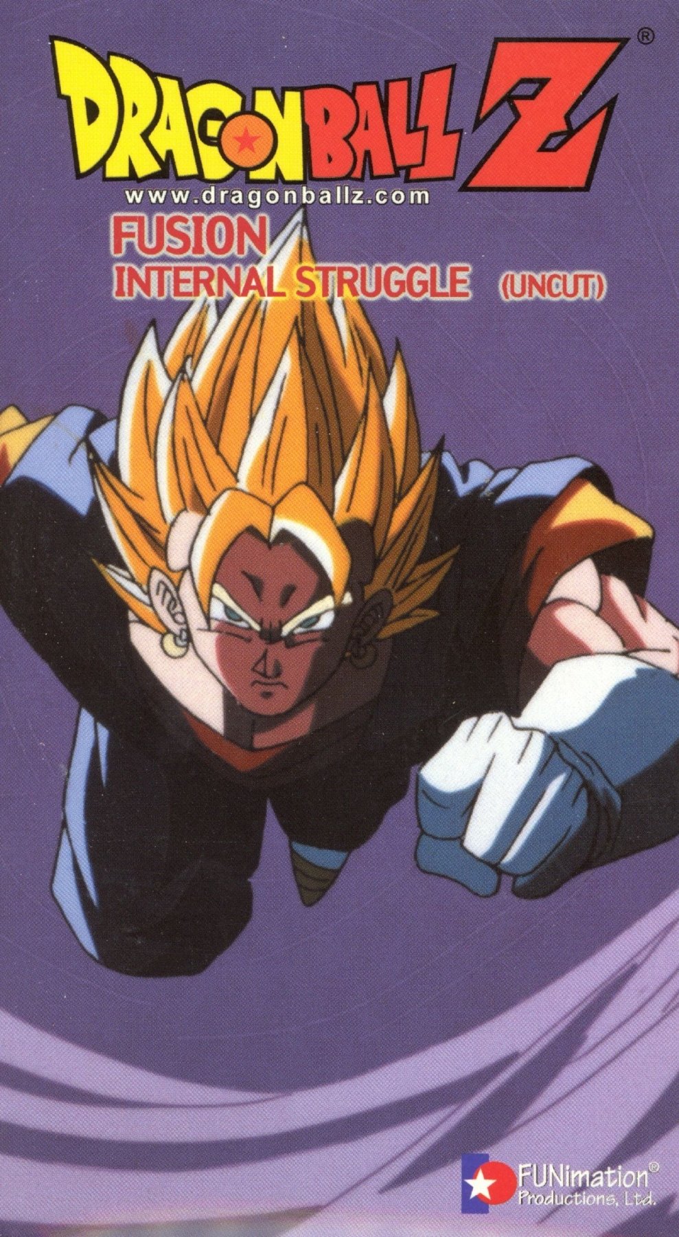 Dragon Ball Z: Fusion - Internal Struggle (Uncut) - VHS - Retro Island Gaming