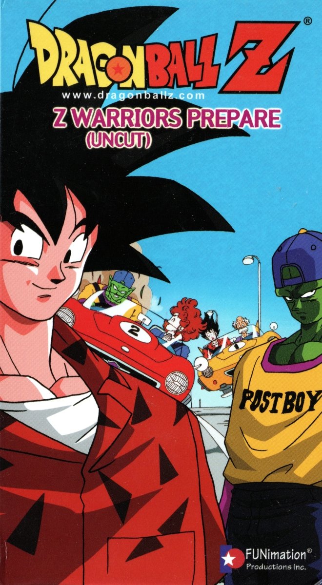 Dragon Ball Z Z Warriors Prepare (Uncut) - VHS - Retro Island Gaming