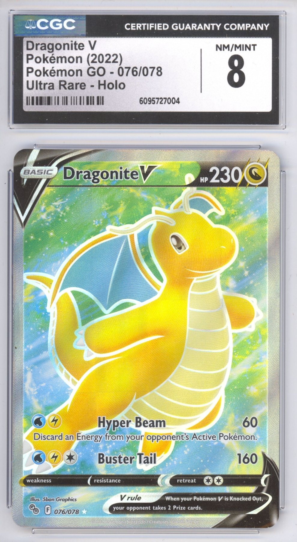 Dragonite V 76 - Pokemon Go - Retro Island Gaming