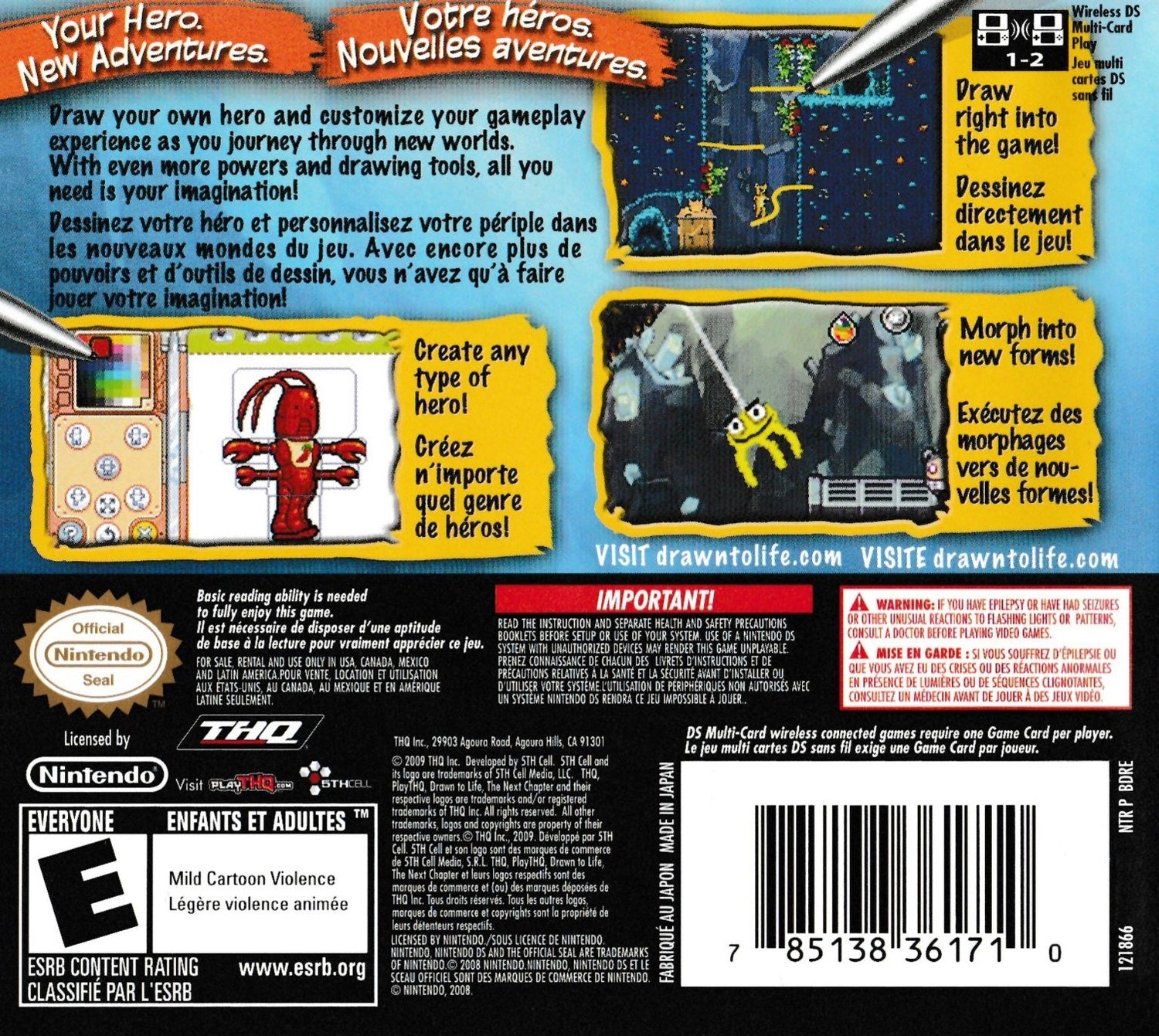 Drawn to Life: The Next Chapter - Nintendo DS - Retro Island Gaming