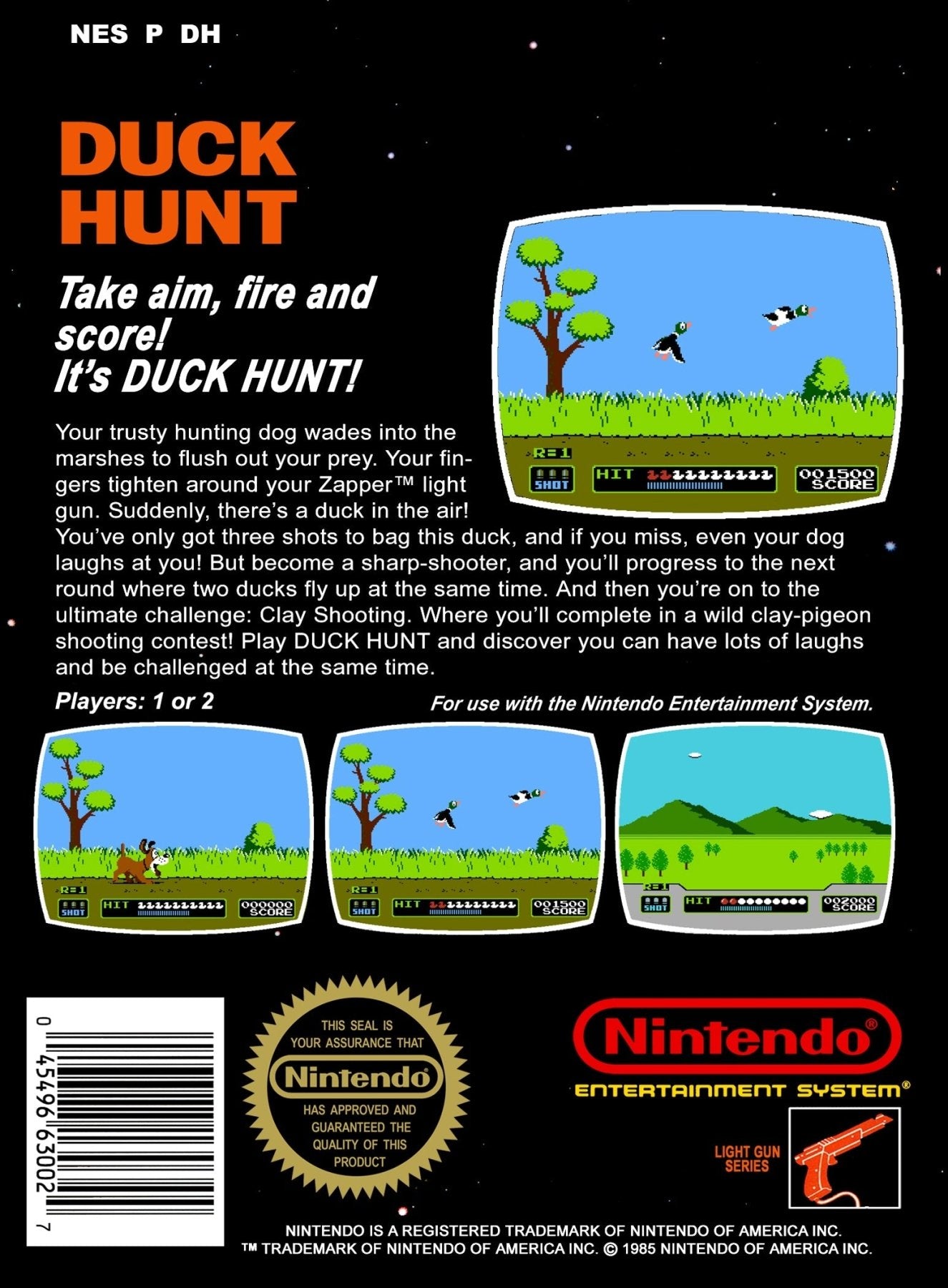 Duck Hunt [5 Screw] - NES - Retro Island Gaming