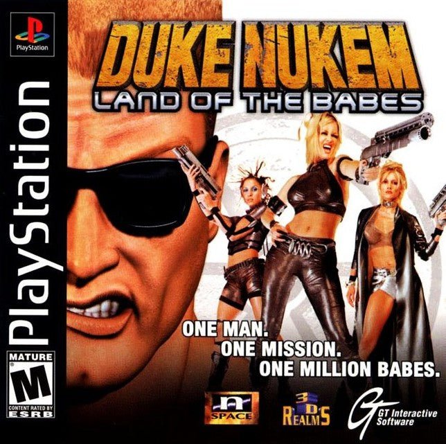 Duke Nukem Land of the Babes - Playstation - Retro Island Gaming