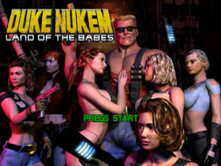 Duke Nukem Land of the Babes - Playstation - Retro Island Gaming