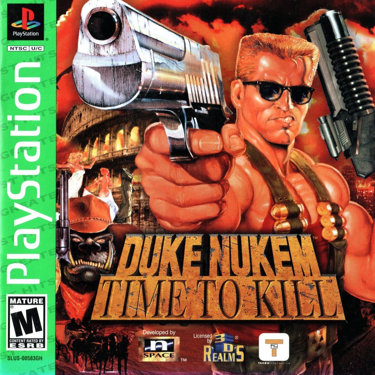 Duke Nukem Time to Kill [Greatest Hits] - Playstation - Retro Island Gaming