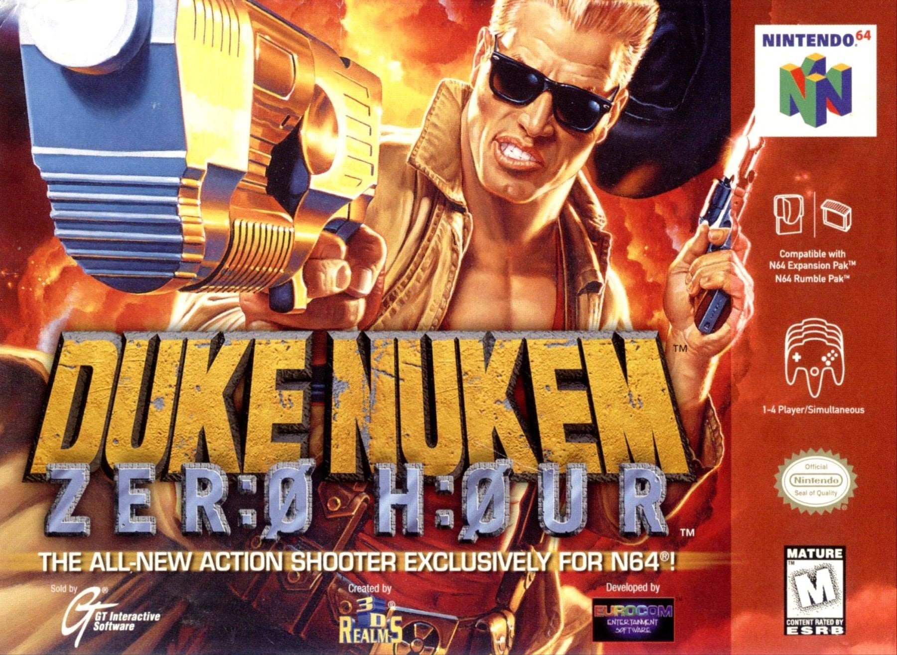 Duke Nukem Zero Hour - Nintendo 64 - Retro Island Gaming