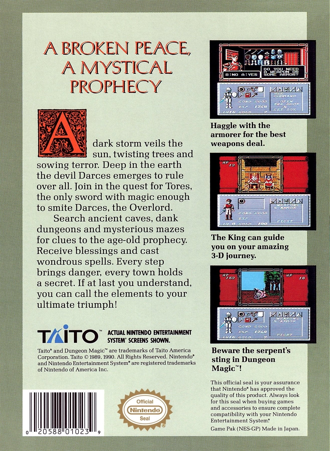 Dungeon Magic - NES - Retro Island Gaming