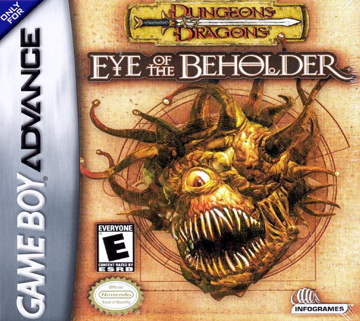 Dungeons & Dragons Eye of the Beholder - GameBoy Advance - Retro Island Gaming