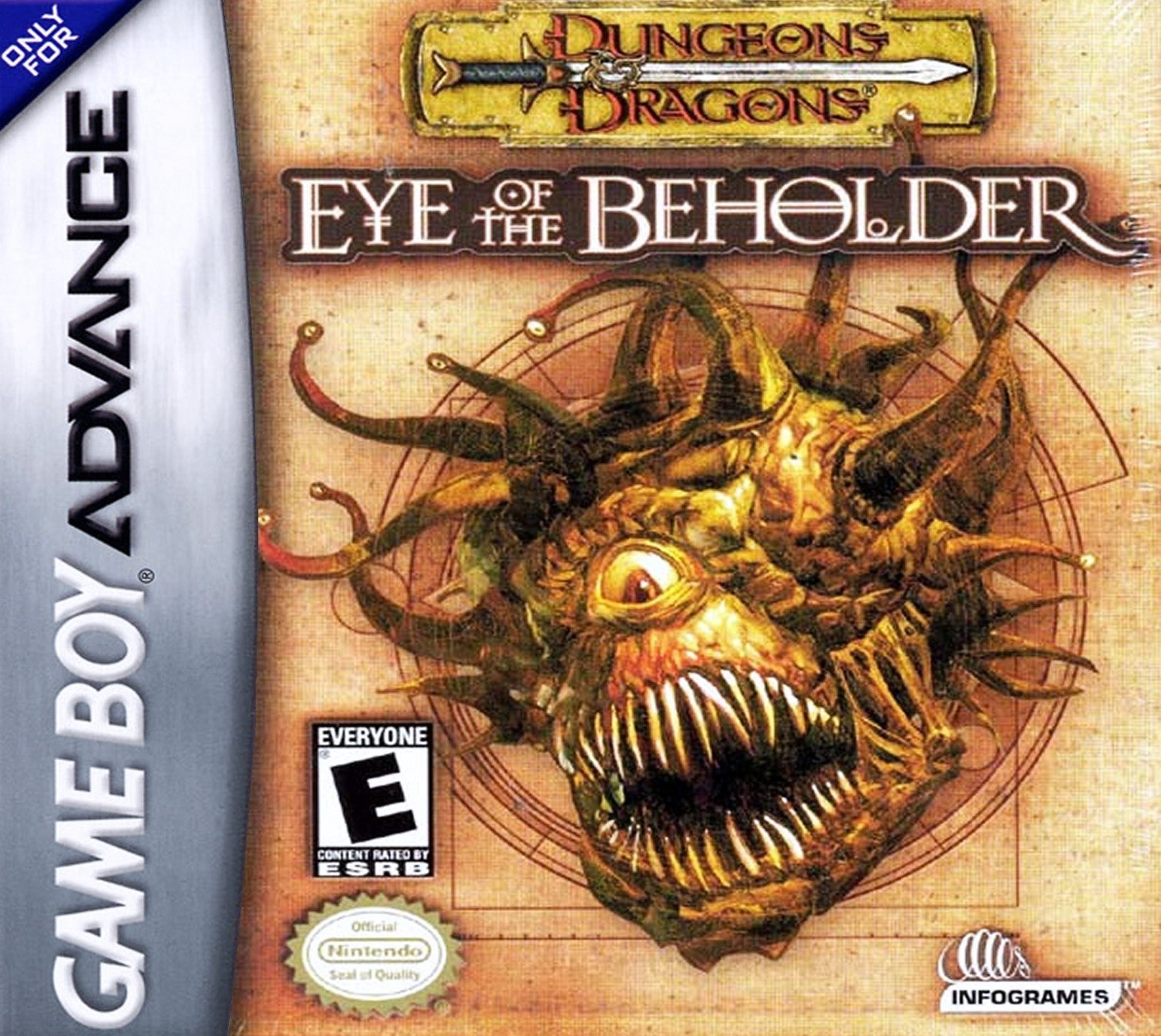 Dungeons & Dragons Eye of the Beholder - GameBoy Advance - Retro Island Gaming
