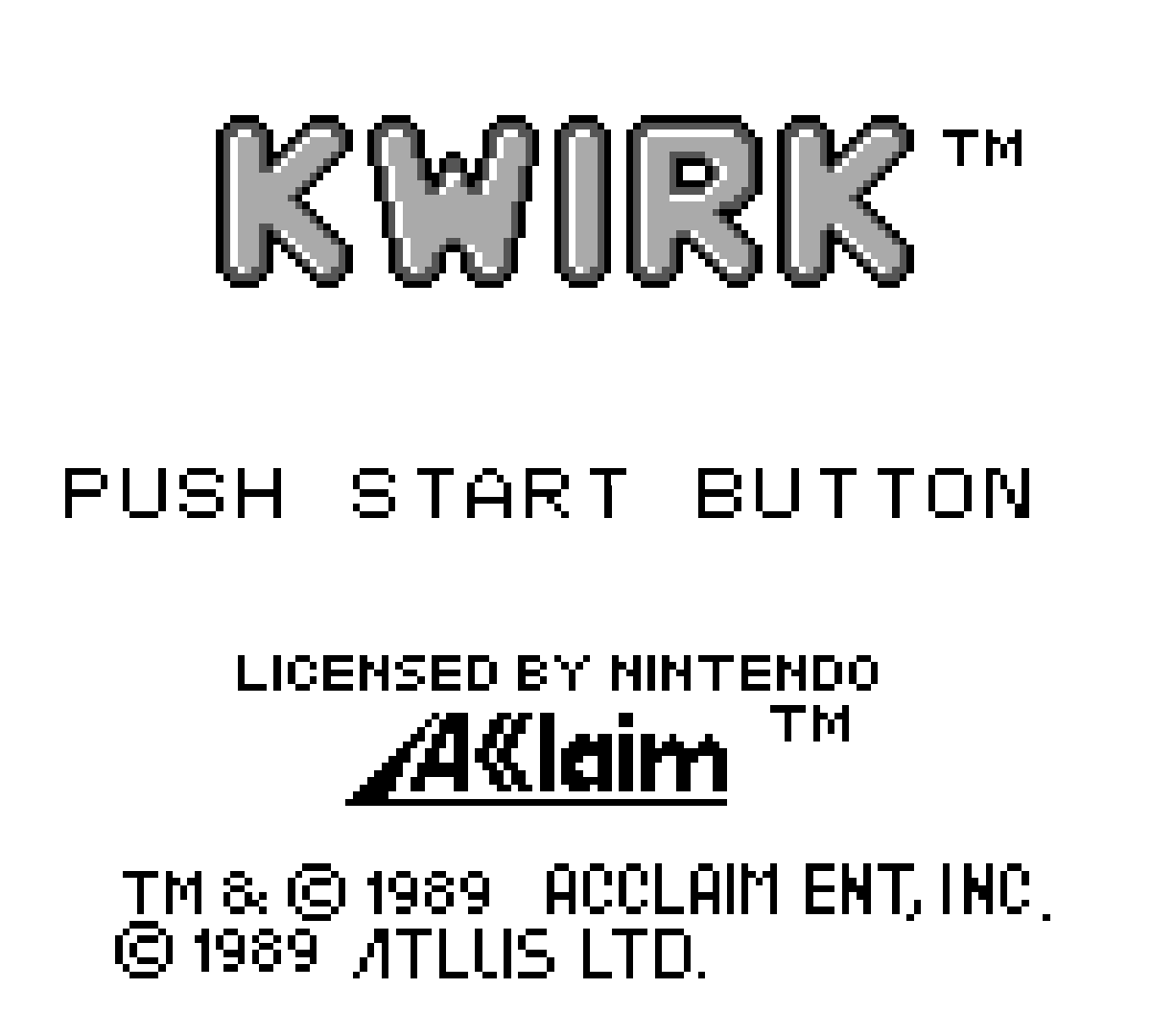 Kwirk - GameBoy