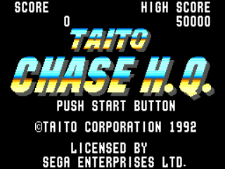 Chase HQ - Sega Game Gear
