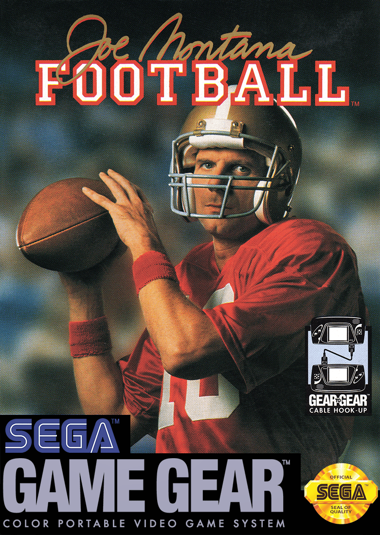 Joe Montana Football - Sega Game Gear