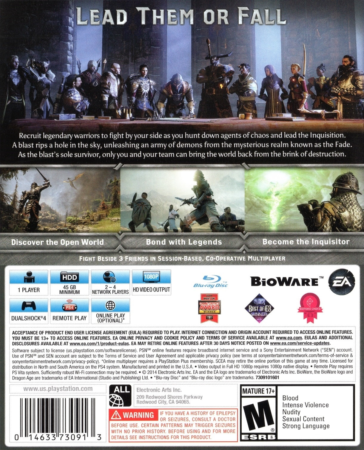 Dragon Age: Inquisición - Playstation 4