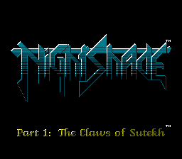 Nightshade - NES