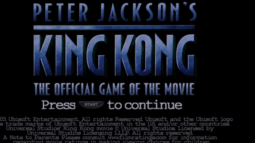 Peter Jackson's King Kong - PSP