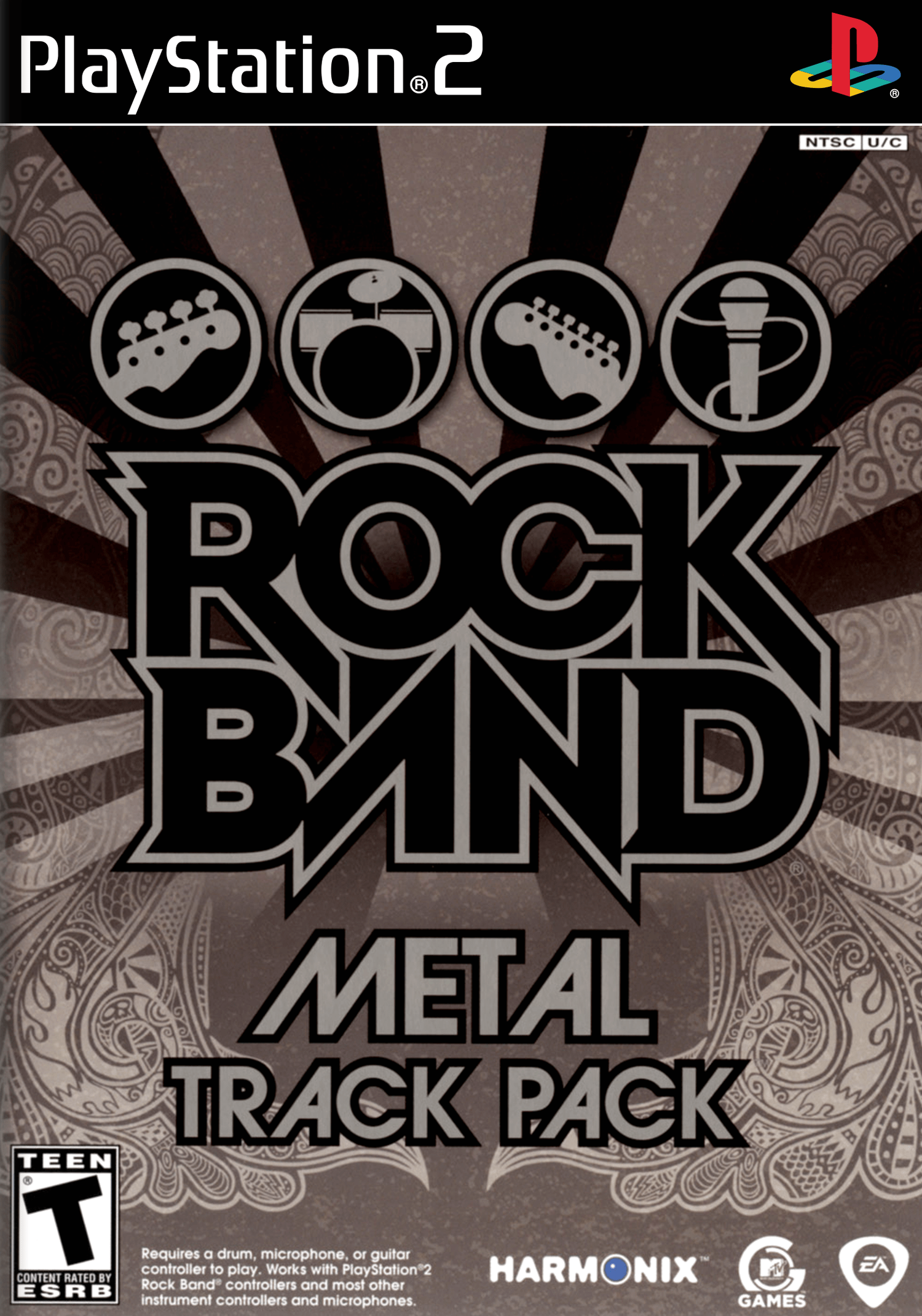 Rock Band Track Pack: Metal - Playstation 2