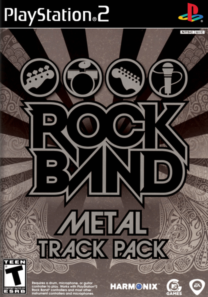 Rock Band Track Pack: Metal - Playstation 2 - Retro Island Gaming