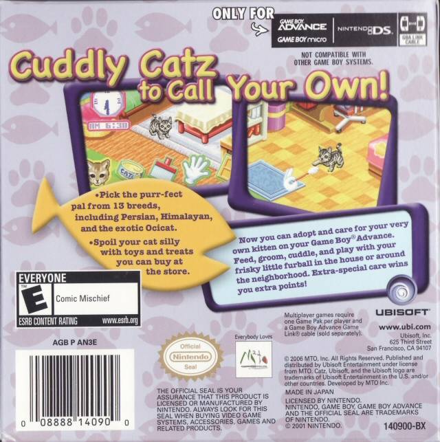 Catz-GameBoy Advance