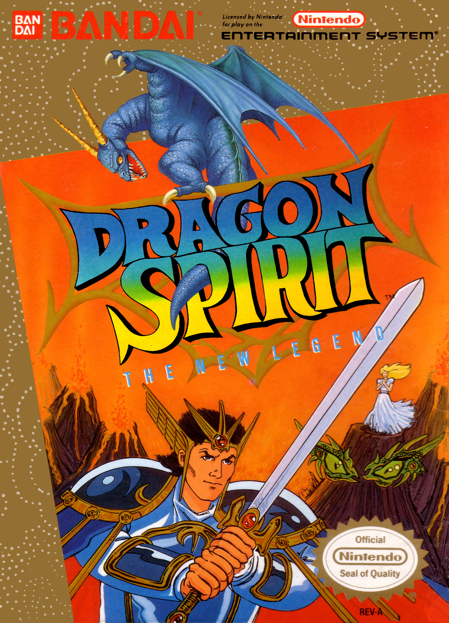 Dragon Spirit - NES