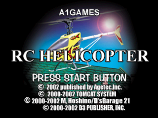 RC Helicopter - Playstation