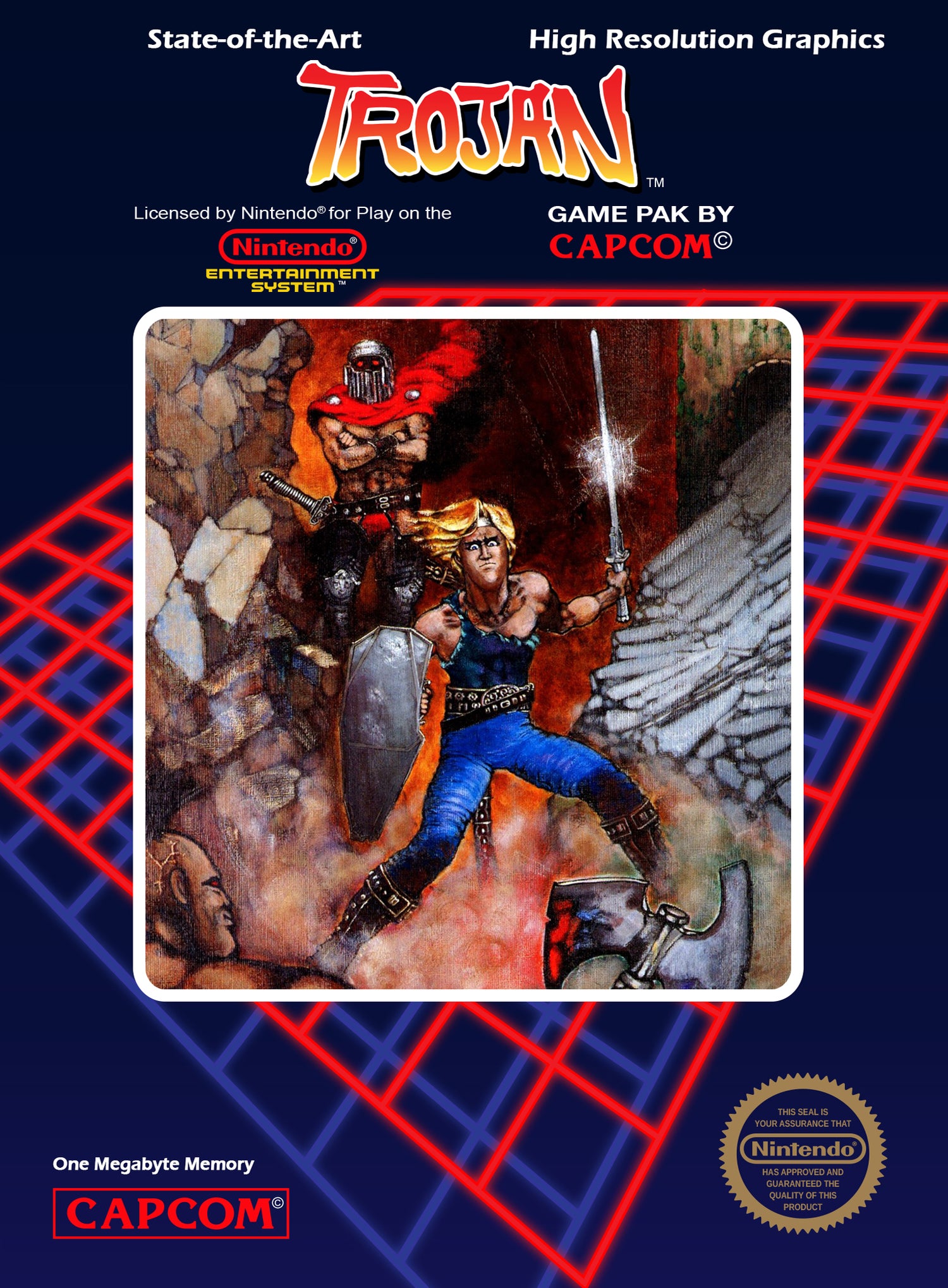 Trojan [5 Screw] - NES