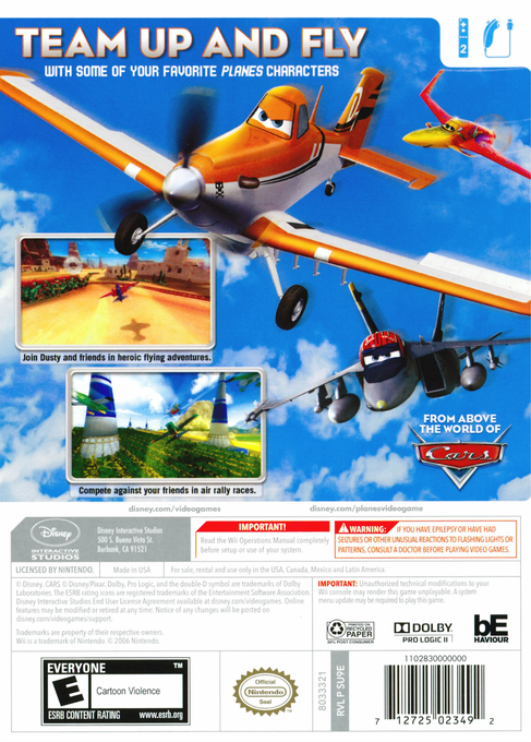 Disney Planes - Wii