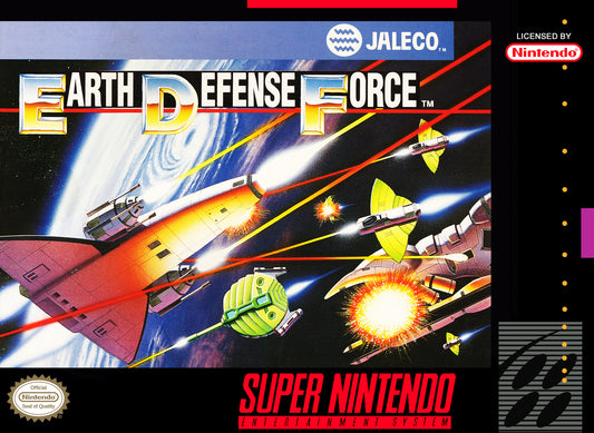 Earth Defense Force - Super Nintendo - Retro Island Gaming