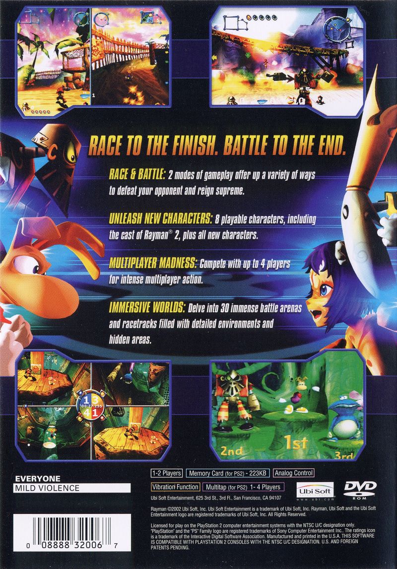 Rayman Arena - Playstation 2