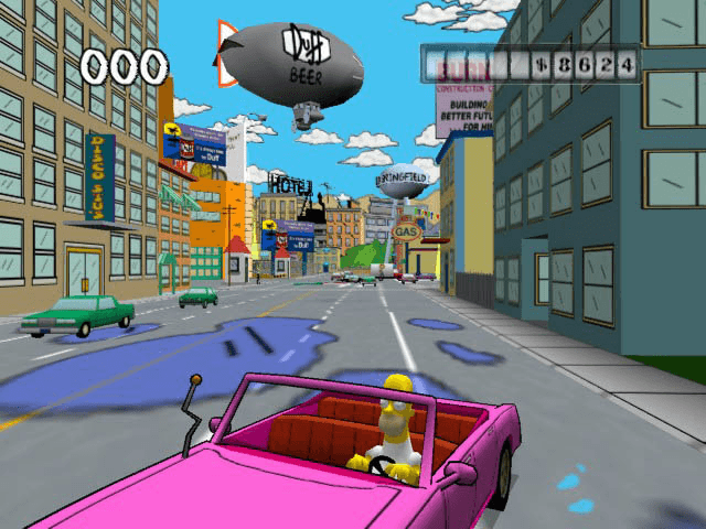 Los Simpson Road Rage [Éxitos de platino] - Xbox