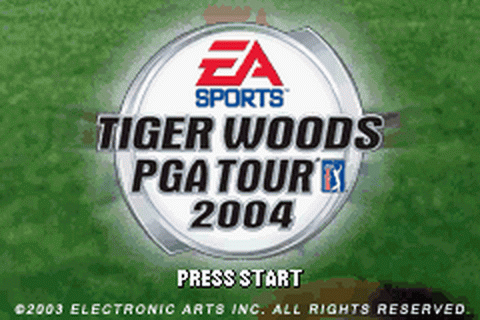 Tiger Woods 2004 - GameBoy Advance