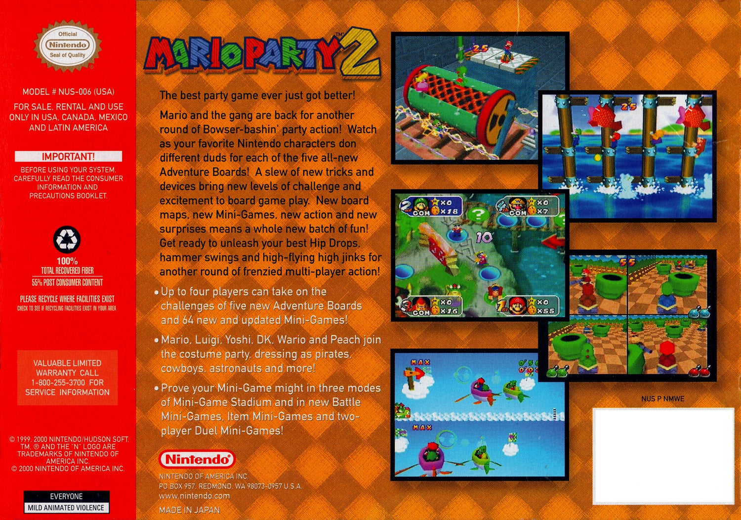 Mario Party 2 - Nintendo 64