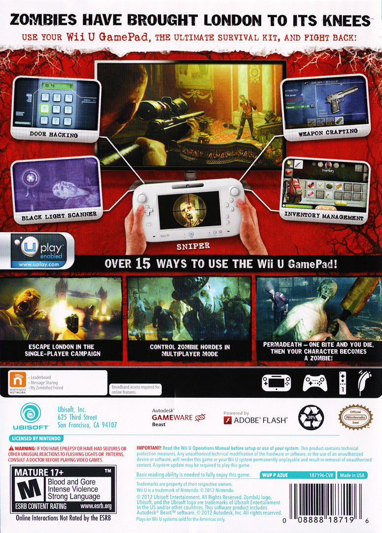 ZombiU - Wii U