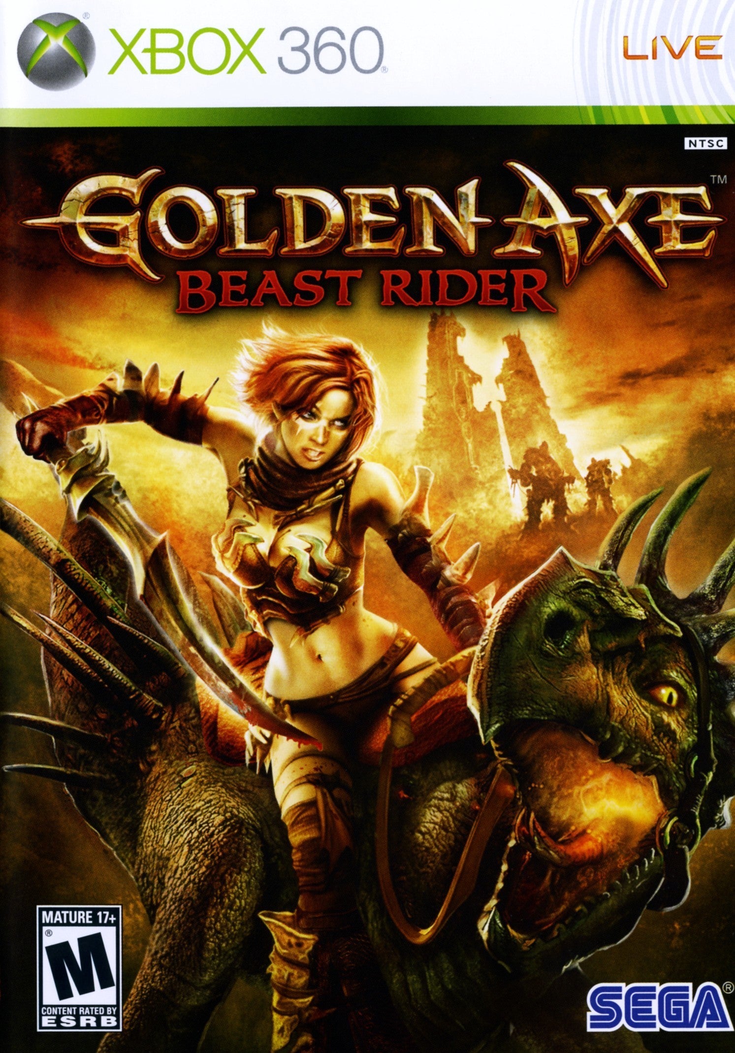 Golden Axe Beast Rider - Xbox 360