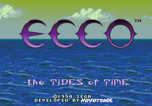 Ecco The Tides of Time - Sega Genesis