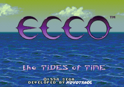 Ecco The Tides of Time - Sega Genesis