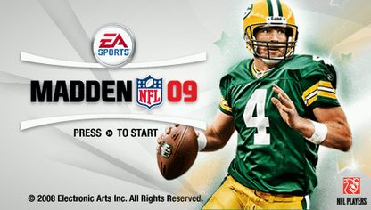 Madden 09 [Not For Resale] - PSP