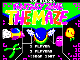 Fantasy Zone the Maze - Sega Master System