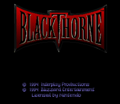 Blackthorne - Super Nintendo - Retro Island Gaming