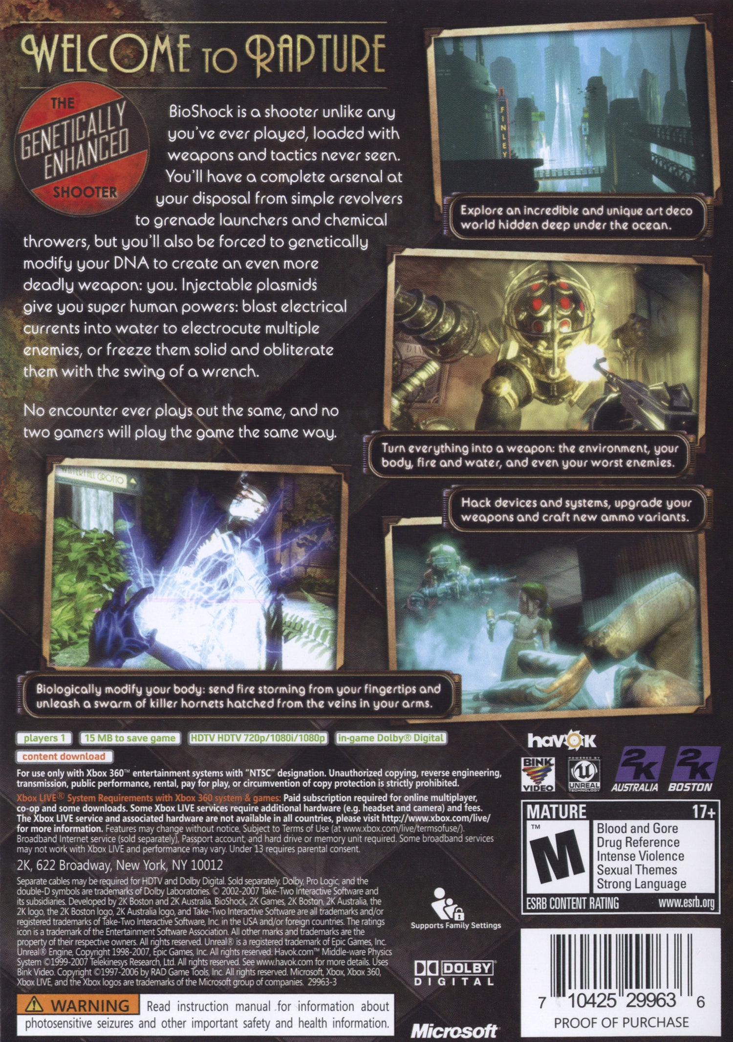 BioShock [Platinum Hits] - Xbox 360
