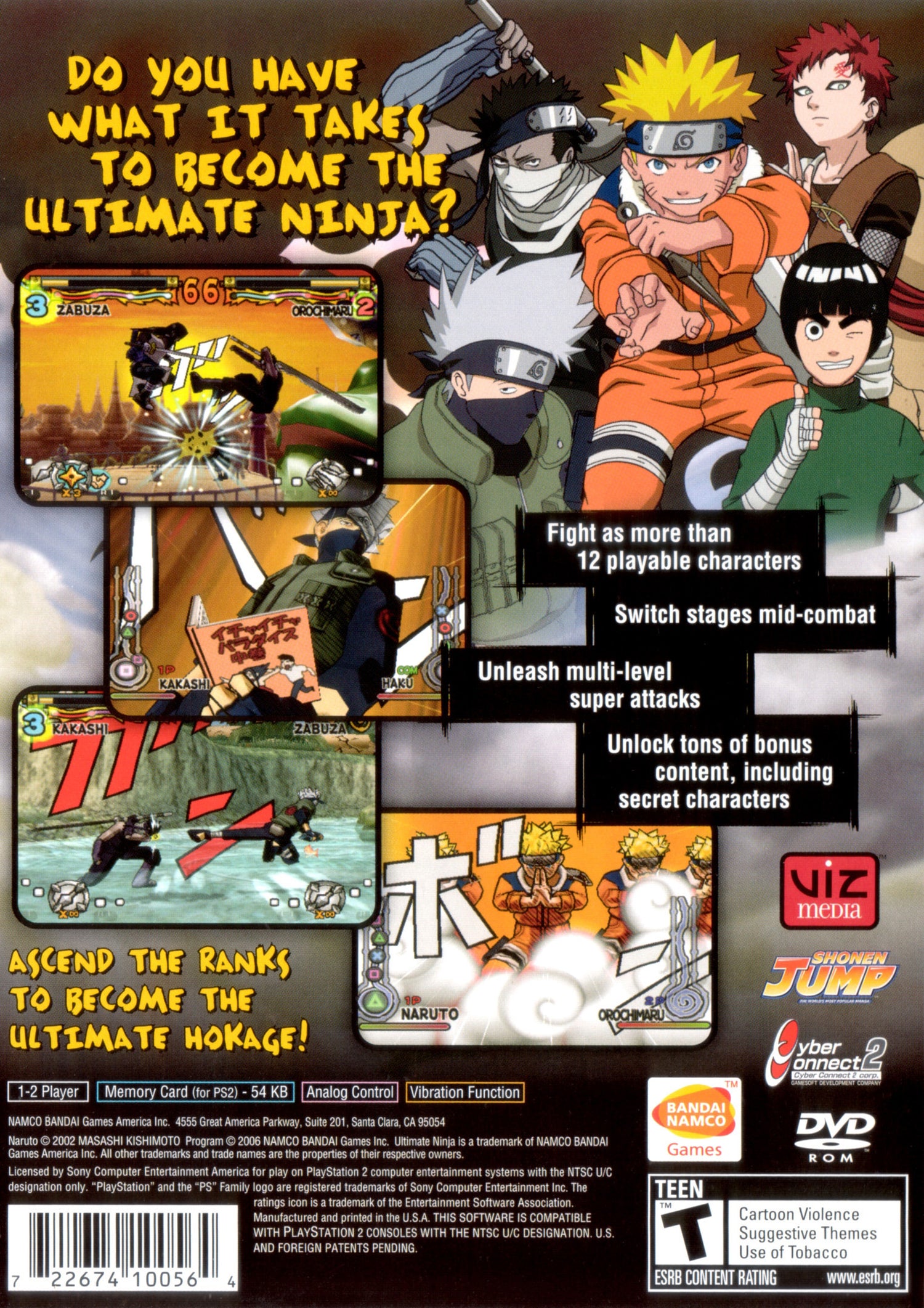 Naruto Ultimate Ninja [Greatest Hits] - Playstation 2
