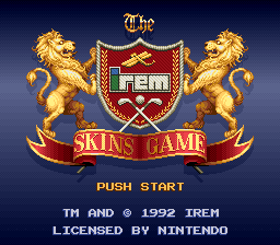 The IREM Skins Game - Super Nintendo