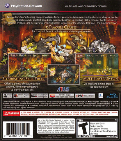 Dragon's Crown - Playstation 3 - Retro Island Gaming