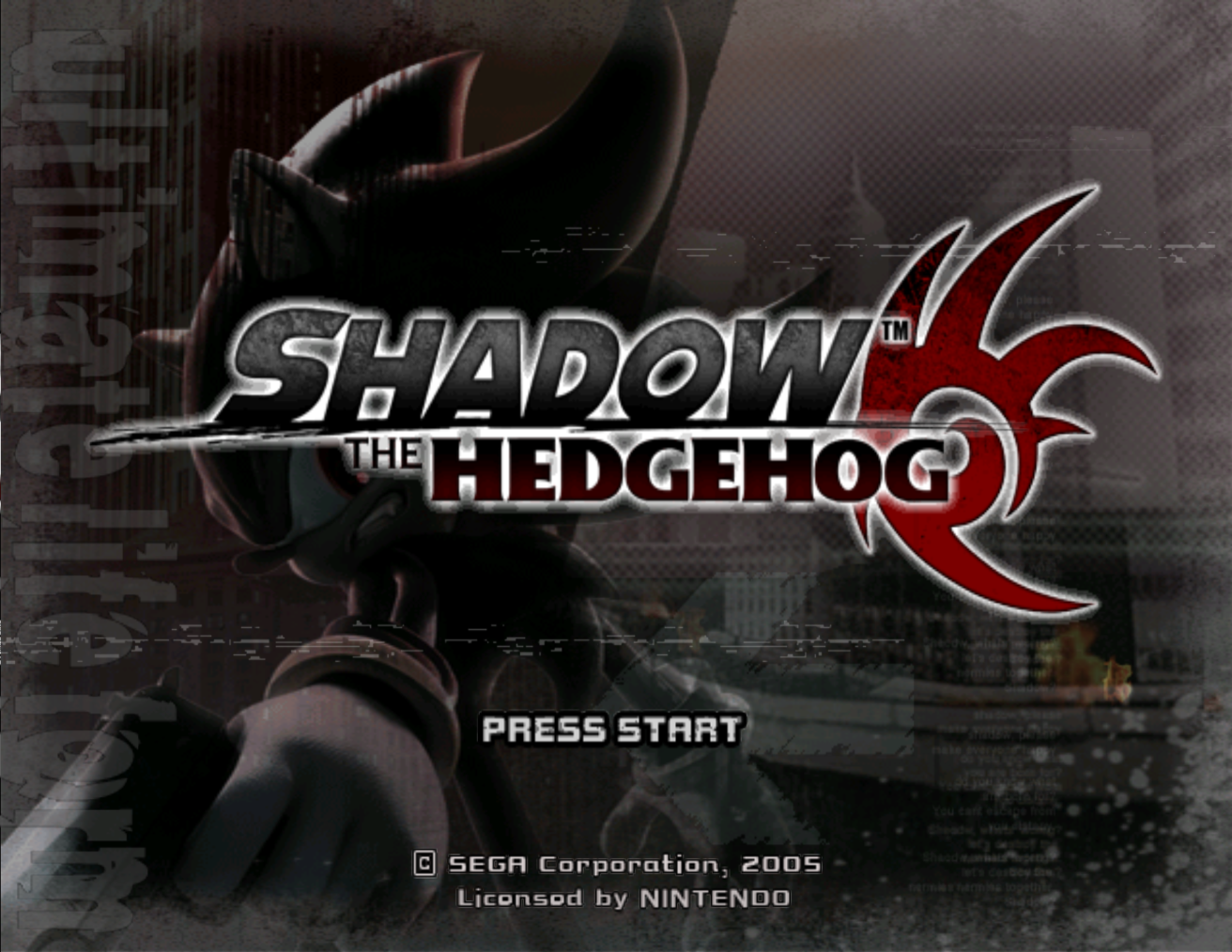 Shadow the Hedgehog - Gamecube