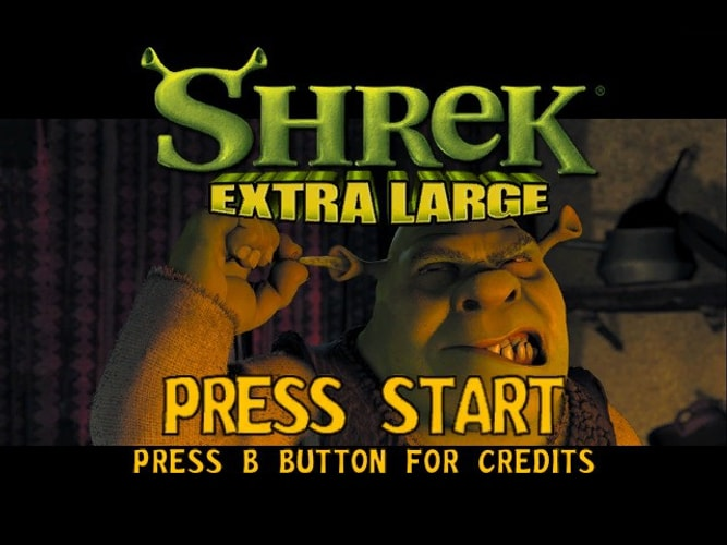 Shrek Extra Grande - Gamecube