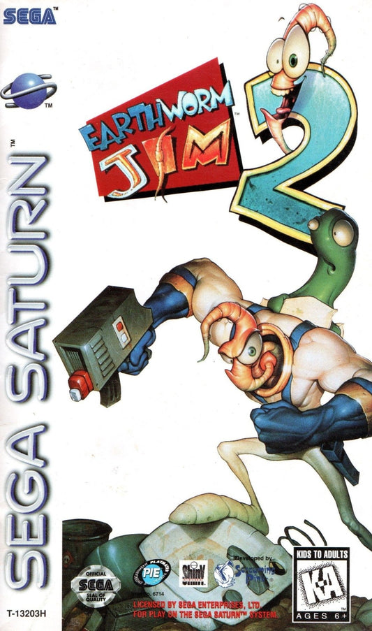 Earthworm Jim 2 - Sega Saturn - Retro Island Gaming