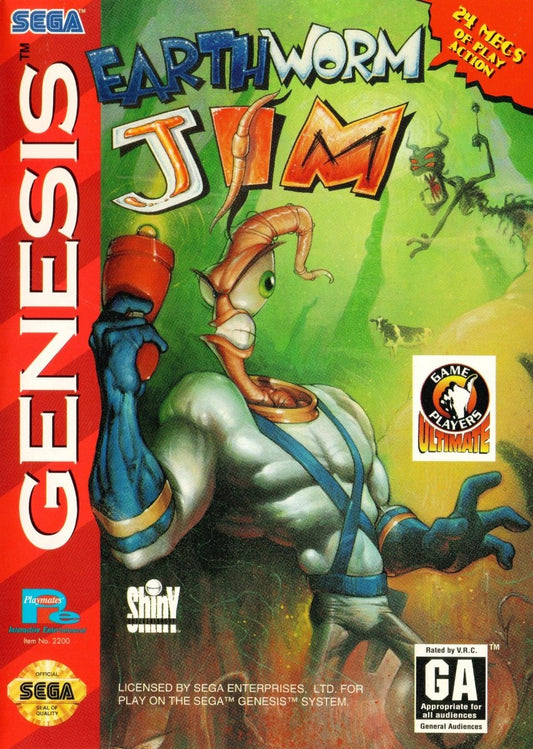 Earthworm Jim - Sega Genesis - Retro Island Gaming