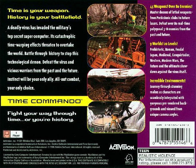 Time Commando - Playstation