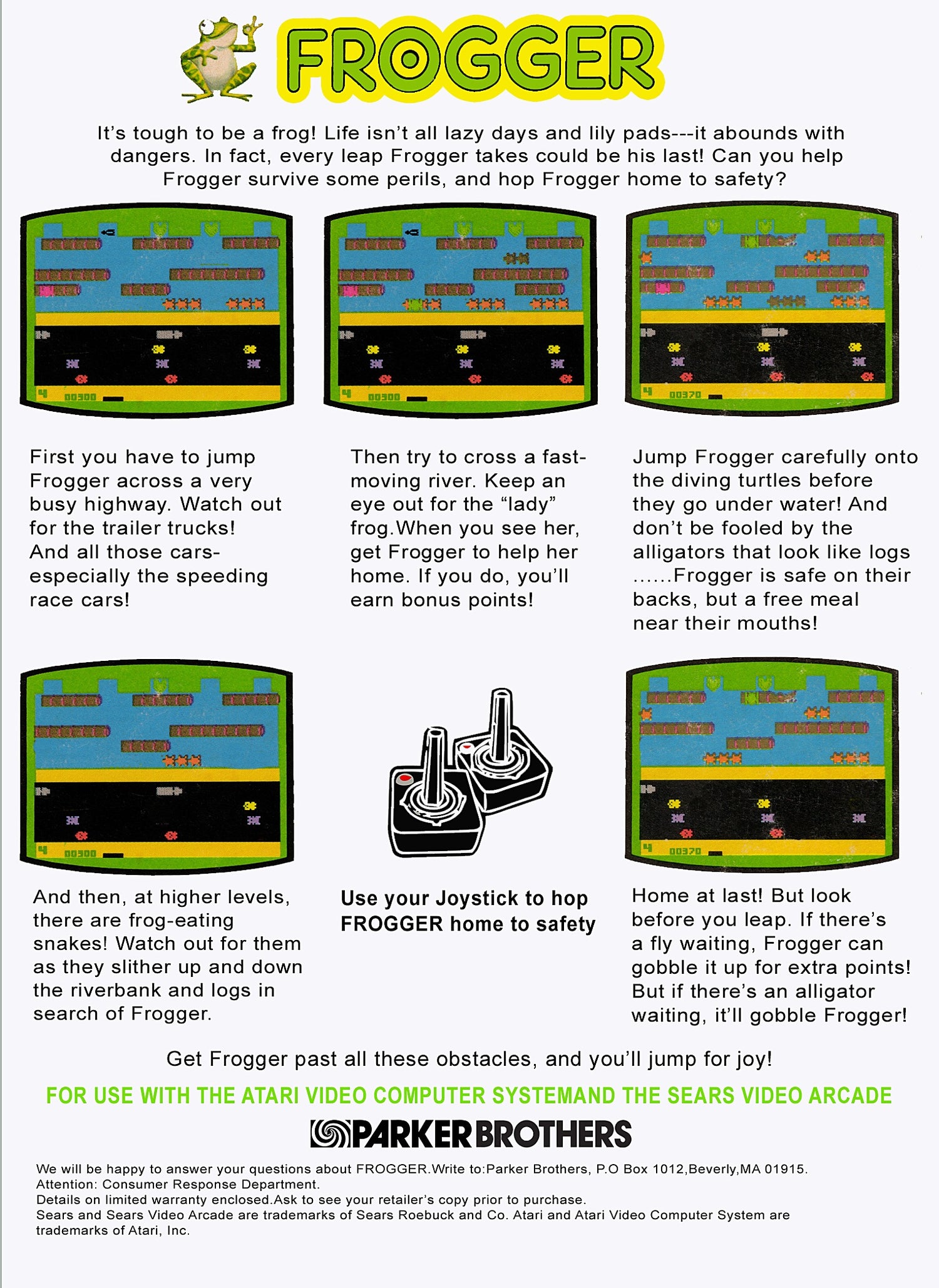 Frogger - Atari 2600
