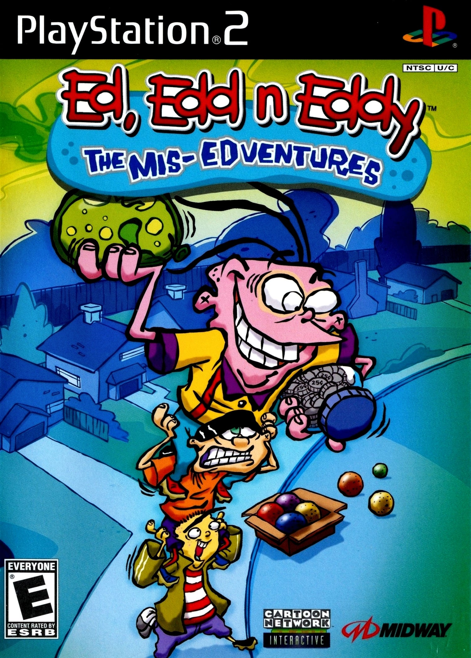 Ed Edd N Eddy Mis-Edventures - Playstation 2