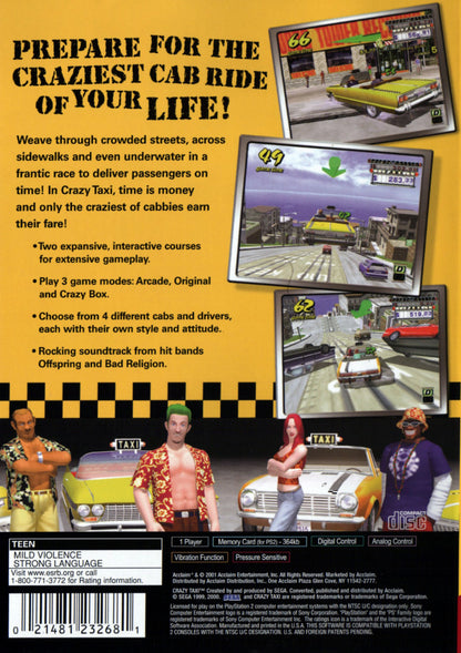 Crazy Taxi - Playstation 2